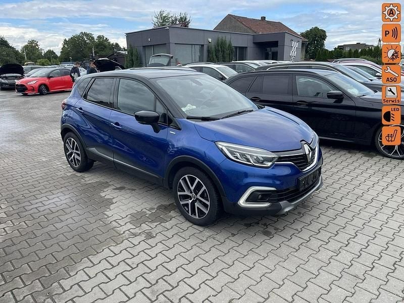 Niebieski ciemny (metalik) Używany 2019 Renault Captur SUV | 39 900 zł - Obraz 1/4
