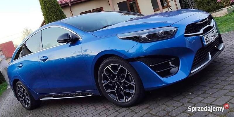 Niebieski Używany 2022 Kia ProCeed GT-Line Kombi | 88 900 zł (Uczciwa cena) - Obraz 1/4