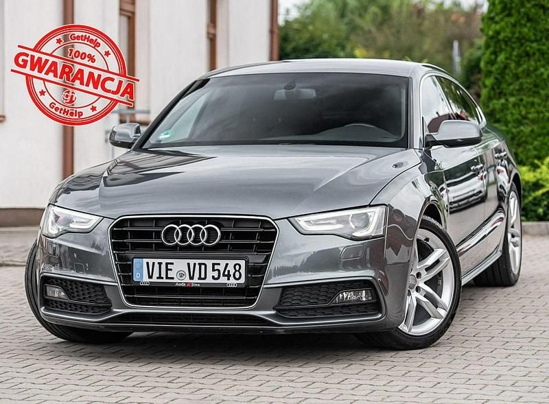 Szary Używany 2012 Audi A5 S-Line Coupe | 47 700 zł (Dość drogi) - Obraz 1/4