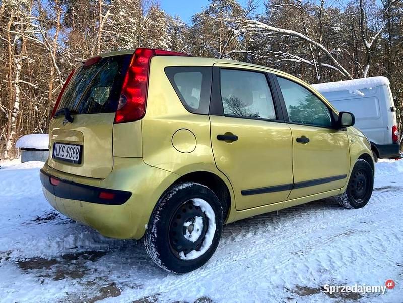 Używany Nissan Note 2007 Złoty Hatchback