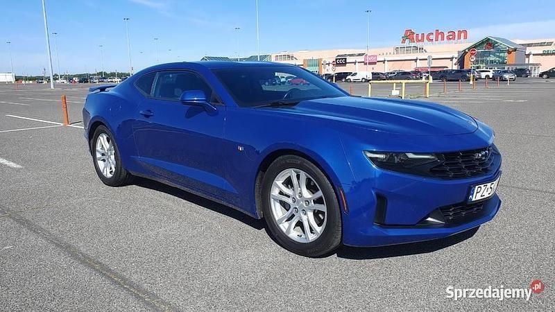 Niebieski Używany 2018 Chevrolet Camaro Coupe | 81 500 zł (Uczciwa cena) - Obraz 1/4