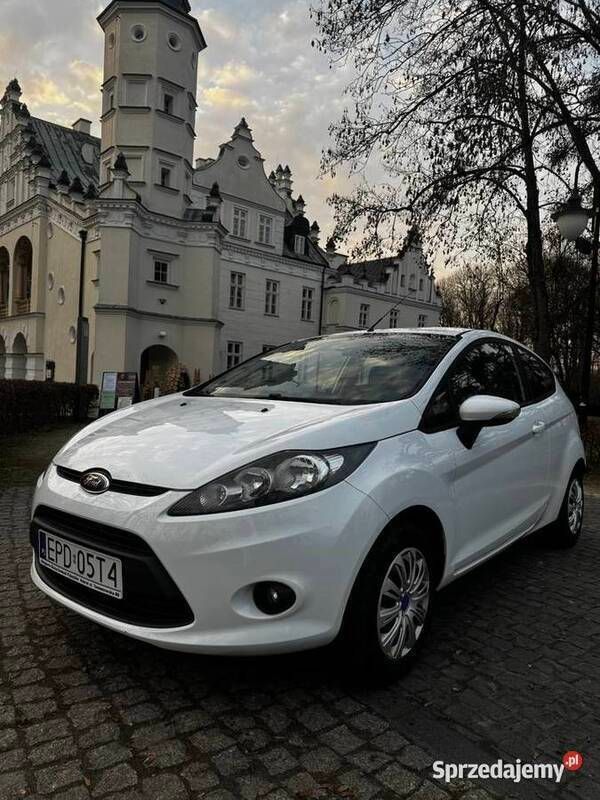 Biały Używany 2009 Ford Fiesta Hatchback | 19 700 zł (Dość drogi) - Obraz 1/4