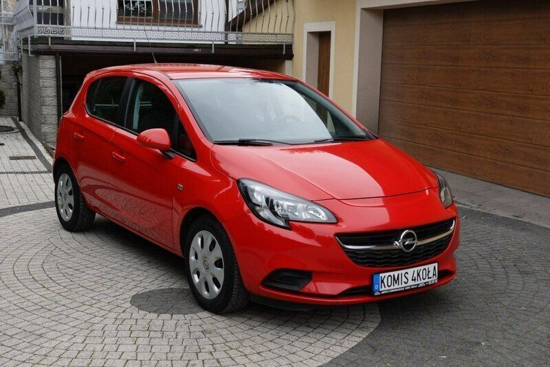 Czerwony (metalik) Używany 2015 Opel Corsa Hatchback | 24 900 zł (Uczciwa cena) - Obraz 1/4