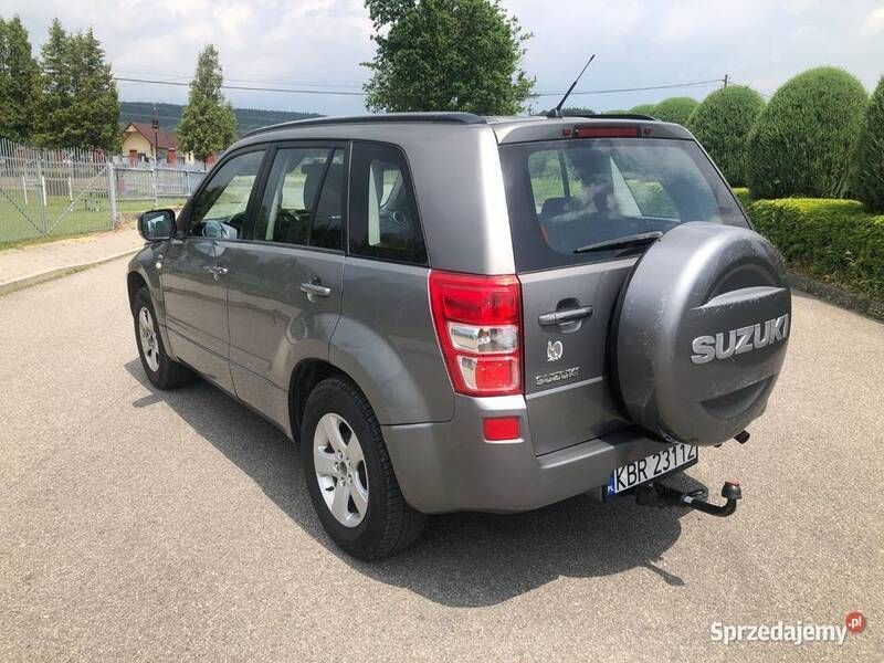 Srebrny Używany 2008 Suzuki Grand Vitara SUV | 23 500 zł (Uczciwa cena) - Obraz 1/4