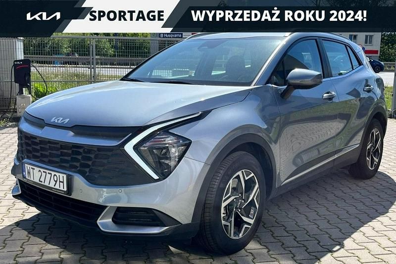 Srebrny (metalik) Używany 2024 Kia Sportage 2 SUV | 124 900 zł (Dobra cena) - Obraz 1/4
