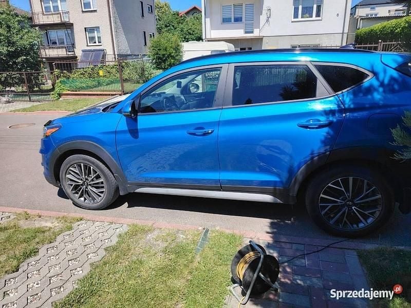 Niebieski Używany 2019 Hyundai Tucson SUV | 71 500 zł - Obraz 1/4