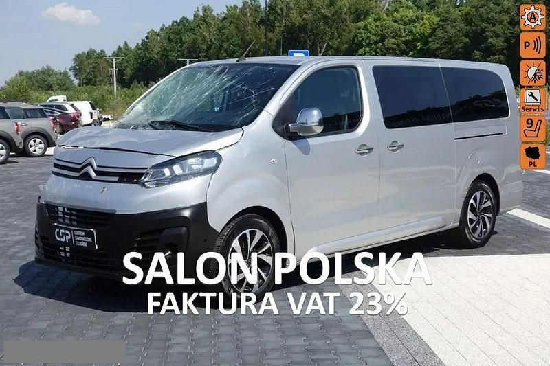 Srebrny (metalik) Używany 2017 Citroën Spacetourer Van | 39 900 zł - Obraz 1/4