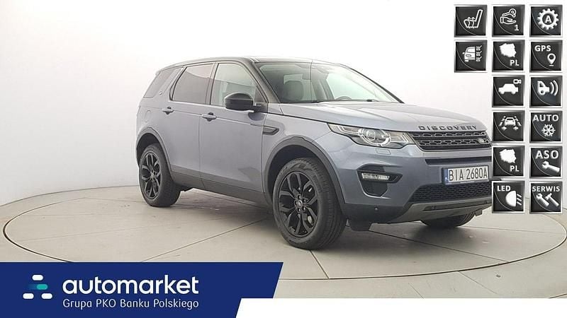Szary Używany 2018 Land Rover Discovery Sport HSE SUV | 84 850 zł (Uczciwa cena) - Obraz 1/4