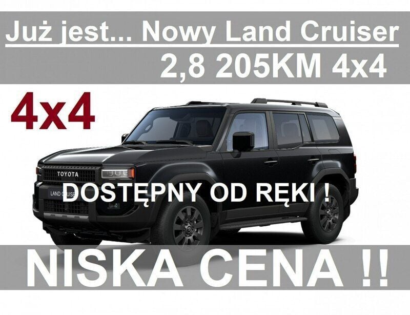 Czarny Nowe 2024 Toyota Land Cruiser SUV | 352 654 zł - Obraz 1/2
