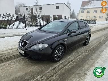 Czarny Używany 2007 Seat Leon Hatchback | 14 499 zł (Dość drogi) - Obraz 1/4