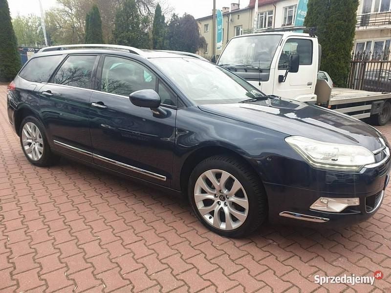 Używany Citroën C5 Exclusive 163 KM (119 kW) 2013 Niebieski Sedan/Limuzyna