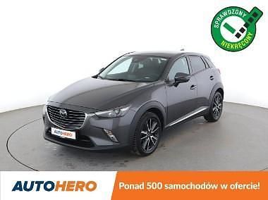 Szary Używany 2017 Mazda CX-3 Sports-Line SUV | 55 500 zł (Uczciwa cena) - Obraz 1/3