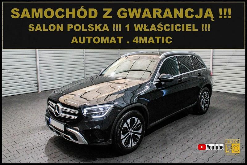 Czarny (metalik) Używany 2020 Mercedes GLC200 SUV | 153 568 zł (Uczciwa cena) - Obraz 1/1