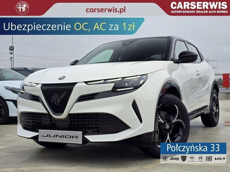Biały Nowe 2024 Alfa Romeo Junior Hatchback | 127 127 zł - Obraz 1/4