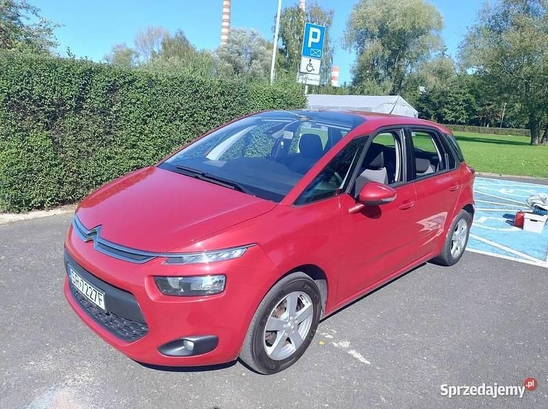 Czerwony Używany 2014 Citroën C4 Picasso Minivan | 27 500 zł (Uczciwa cena) - Obraz 1/4