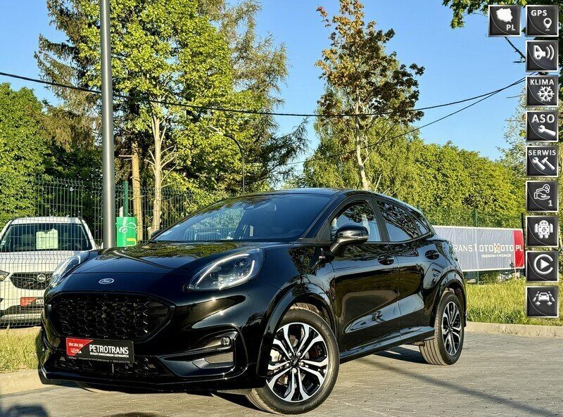 Czarny Używany 2022 Ford Puma ST-Line SUV | 59 900 zł (Super Cena) - Obraz 1/4