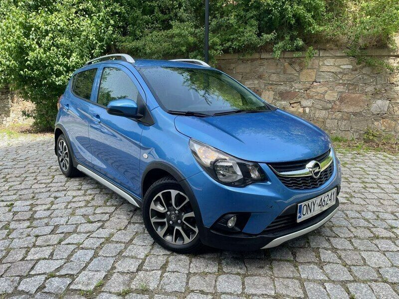 Używany Opel Karl 75 KM (55 kW) 2017 Niebieski (metalik) Hatchback