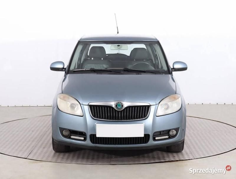 Niebieski Używany 2009 Skoda Fabia Hatchback | 5999 zł (Super Cena) - Obraz 1/4