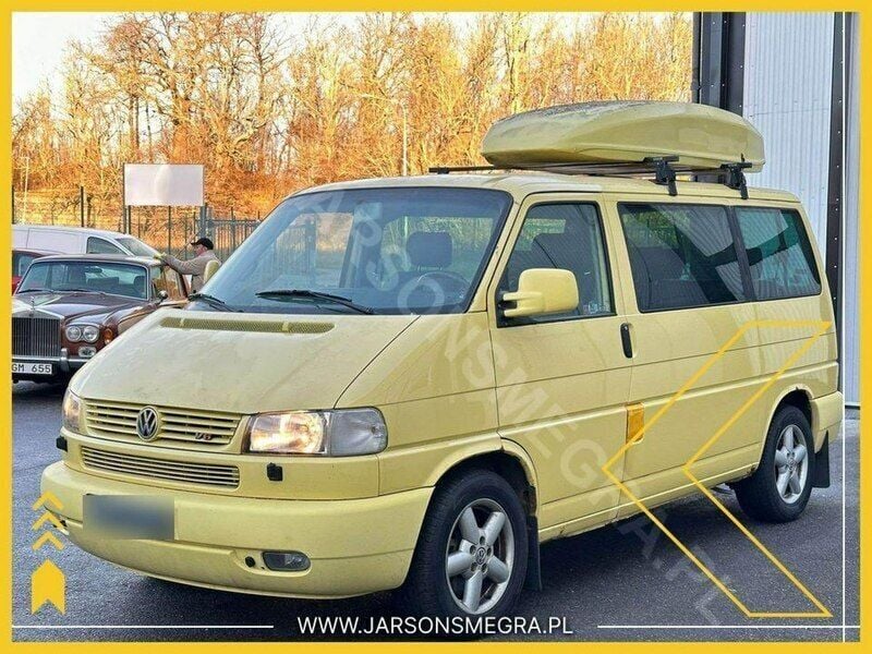 Żółty Używany 2001 VW Caravelle Minivan | 15 000 zł - Obraz 1/4