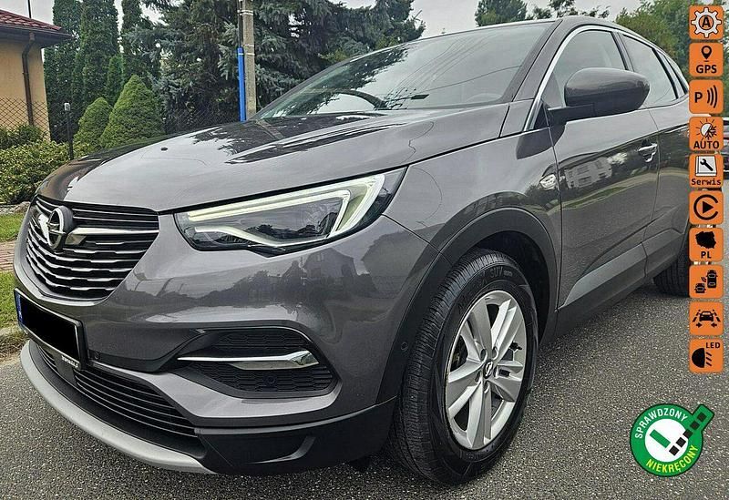 Szary Używany 2020 Opel Grandland X SUV | 69 987 zł - Obraz 1/4