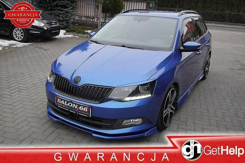Używany Skoda Fabia RS 110 KM (80 kW) 2015 Niebieski (metalik, perła) Kombi