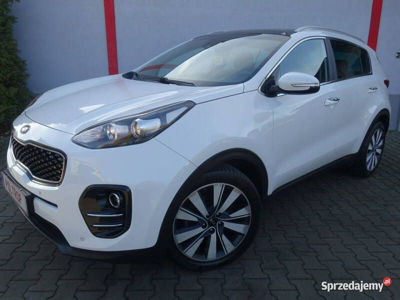 Biały (metalik) Używany 2017 Kia Sportage 2 SUV | 63 900 zł (Uczciwa cena) - Obraz 1/4