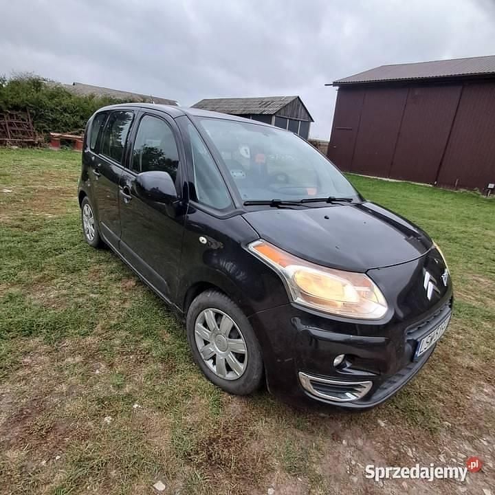 Czarny Używany 2009 Citroën C3 Picasso Minivan | 10 700 zł (Uczciwa cena) - Obraz 1/4