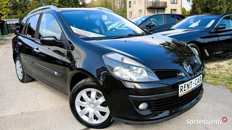 Czarny Używany 2009 Renault Clio GrandTour Kombi | 13 900 zł (Dobra cena) - Obraz 1/4