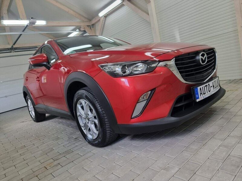 Czerwony Używany 2018 Mazda CX-3 Active SUV | 74 900 zł (Uczciwa cena) - Obraz 1/4