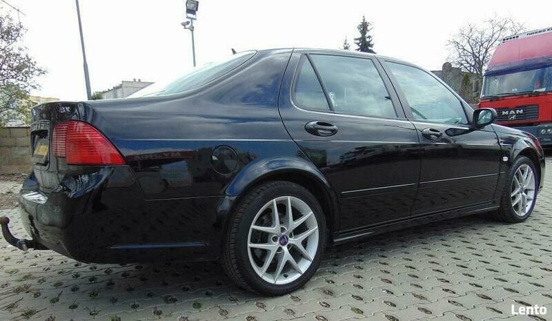 Używany Saab 9-3 2008 Czarny Sedan/Limuzyna