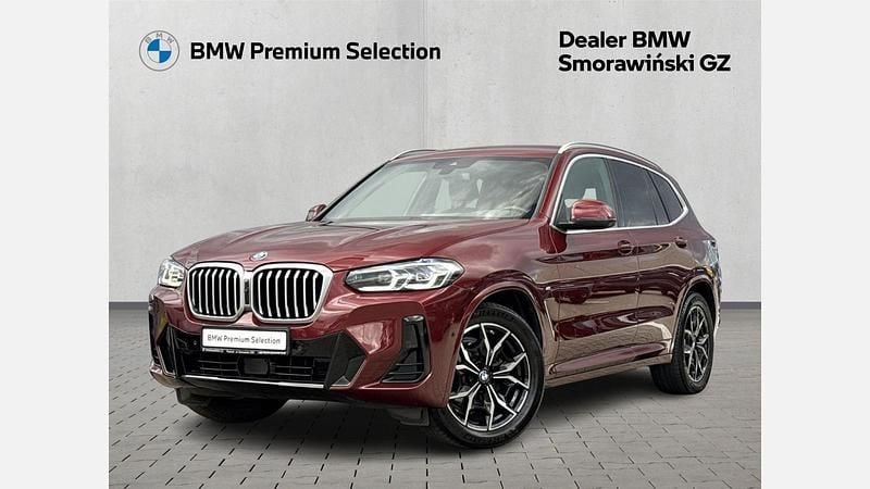 Czerwony aventurine bmw individual metalizowany Używany 2023 BMW X3 Performance SUV | 209 700 zł (Drogi) - Obraz 1/3