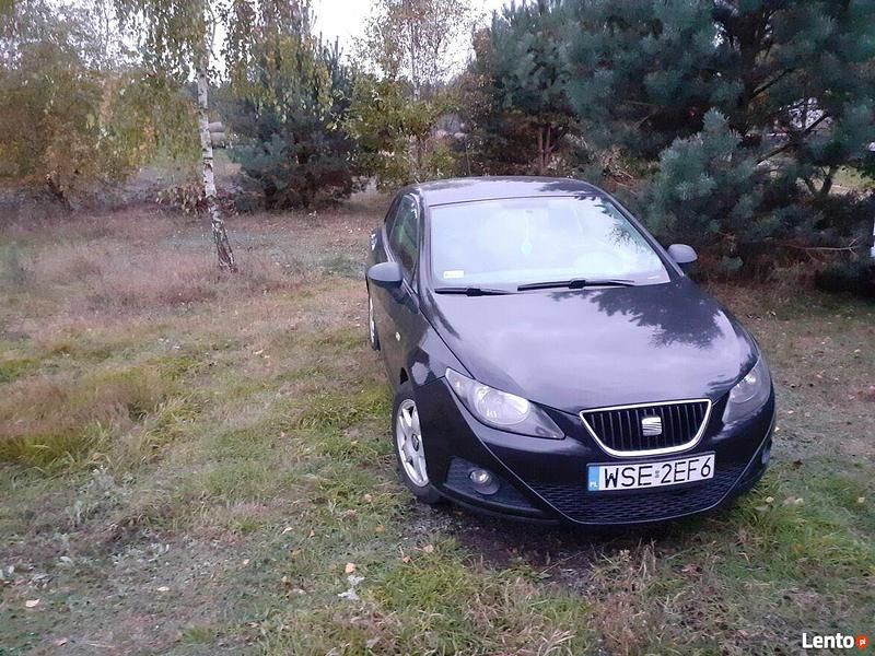 Czarny Używany 2008 Seat Ibiza Hatchback | 14 999 zł - Obraz 1/4