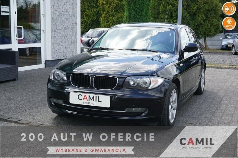 Czarny (metalik) Używany 2010 BMW 116 Hatchback | 17 600 zł (Uczciwa cena) - Obraz 1/4
