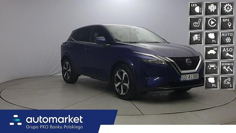 Niebieski Używany 2023 Nissan Qashqai N-Connecta SUV | 111 850 zł (Dość drogi) - Obraz 1/4