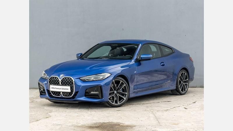 Portimao blue metallic metalizowany Używany 2020 BMW 420 Shadowline Coupe | 169 900 zł (Uczciwa cena) - Obraz 1/3