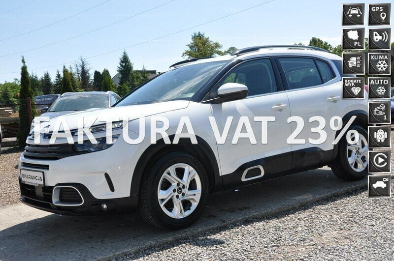 Biały Używany 2020 Citroën C5 Aircross SUV | 64 800 zł (Uczciwa cena) - Obraz 1/4