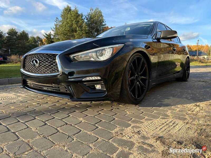 Używany Infiniti Q50 2018 Czarny Sedan/Limuzyna