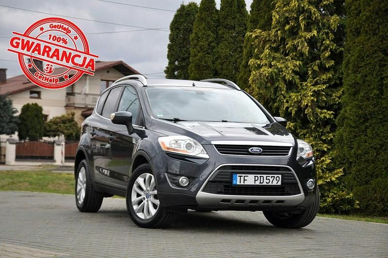 Szary Używany 2010 Ford Kuga SUV | 35 900 zł - Obraz 1/4