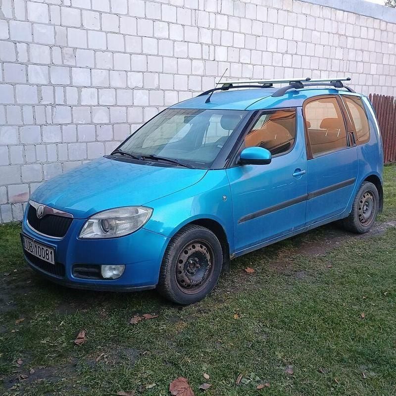 Niebieski Używany 2008 Skoda Roomster Minivan | 3950 zł (Uczciwa cena) - Obraz 1/4