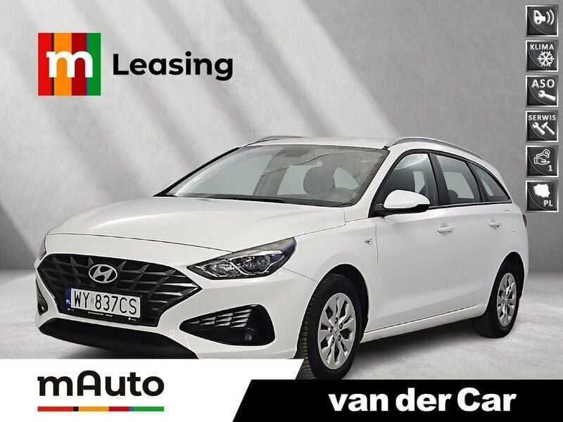 Biały Używany 2022 Hyundai i30 Kombi | 68 900 zł (Uczciwa cena) - Obraz 1/4