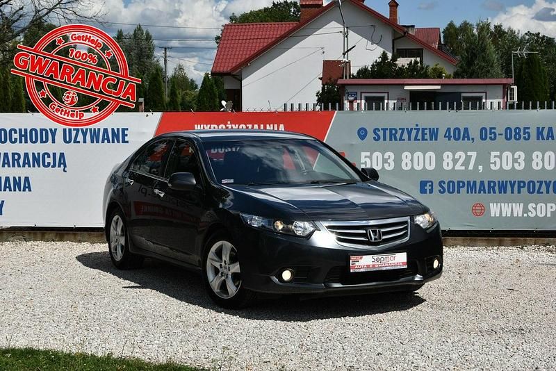 Szary Używany 2012 Honda Accord Sedan/Limuzyna | 34 900 zł (Drogi) - Obraz 1/4