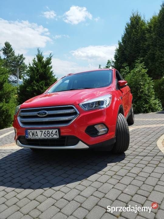 Używany Ford Kuga 120 KM (88 kW) 2019 Czerwony SUV