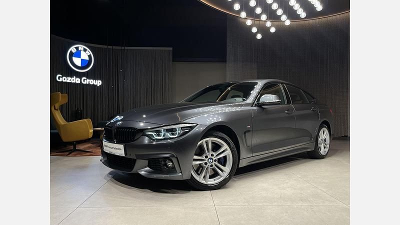 Szary mineralny metalizowany Używany 2021 BMW 430 Gran Coupé Shadowline Coupe | 146 900 zł (Uczciwa cena) - Obraz 1/3