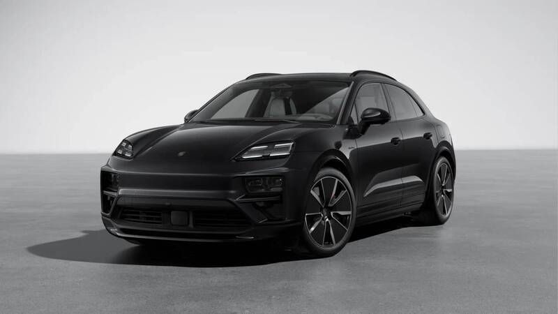 Jet black metallic Nowe 2024 Porsche Macan Turbo SUV | 605 401 zł - Obraz 1/4