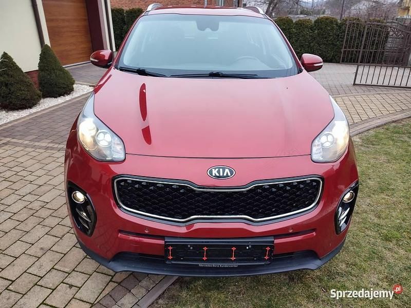 Używany Kia Sportage 2016 Bordowy SUV