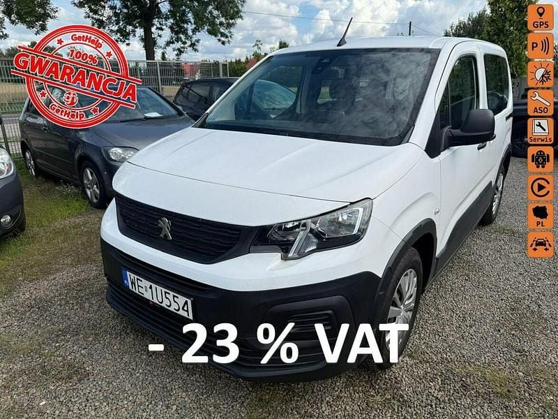 Biały Używany 2020 Peugeot Rifter Minivan | 55 250 zł (Uczciwa cena) - Obraz 1/4