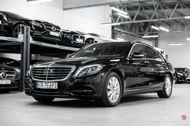 Czarny (metalik) Używany 2015 Mercedes S500 Sedan/Limuzyna | 239 900 zł (Drogi) - Obraz 1/4