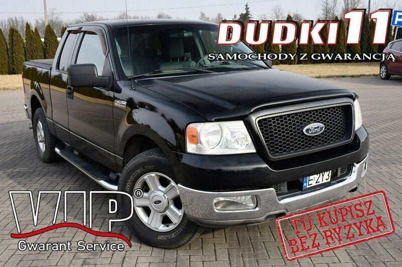 Czarny Używany 2004 Ford F-150 Pickup | 48 900 zł - Obraz 1/4