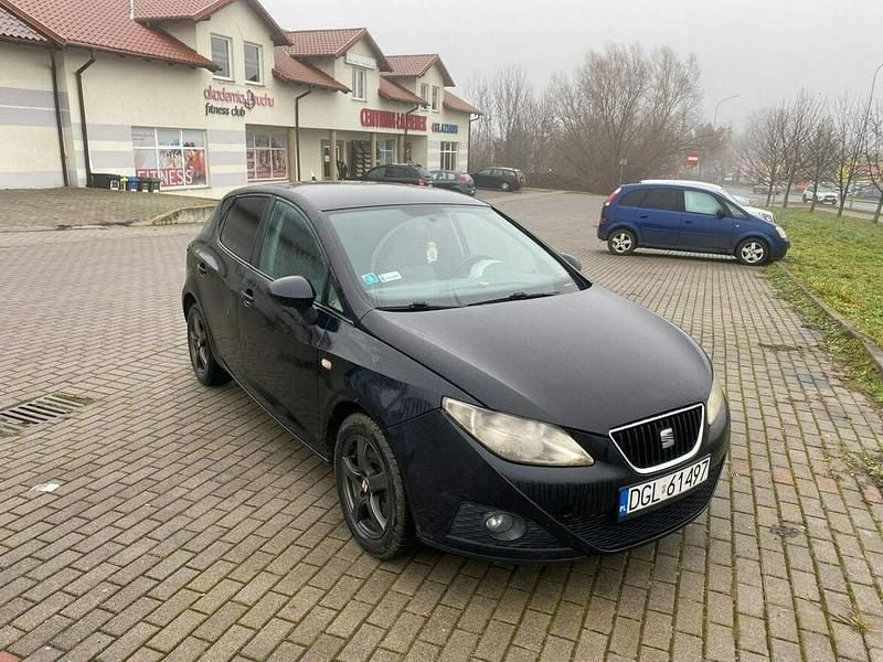 Czarny Używany 2009 Seat Ibiza Hatchback | 9900 zł (Dobra cena) - Obraz 1/4