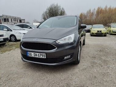 Szary Używany 2017 Ford C-MAX Minivan | 37 900 zł (Uczciwa cena) - Obraz 1/4